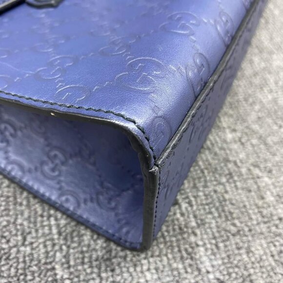 100% Authentic Gucci Emily Guccissima Medium Shoulder Bag - Picture 9 of 15